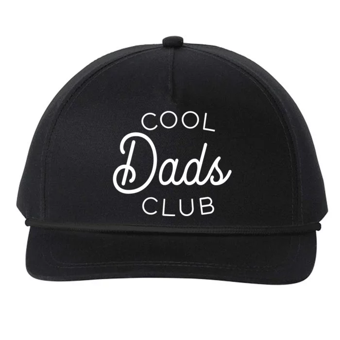 Cool Dads Club Snapback Five-Panel Rope Hat