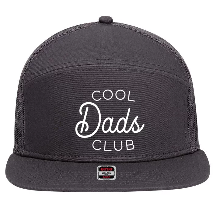 Cool Dads Club 7 Panel Mesh Trucker Snapback Hat