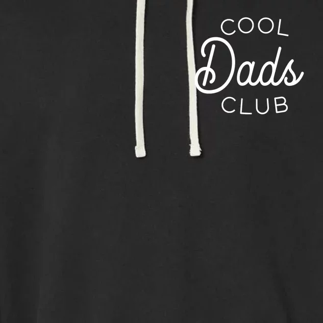 Cool Dads Club Pocket Logo Garment-Dyed Fleece Hoodie