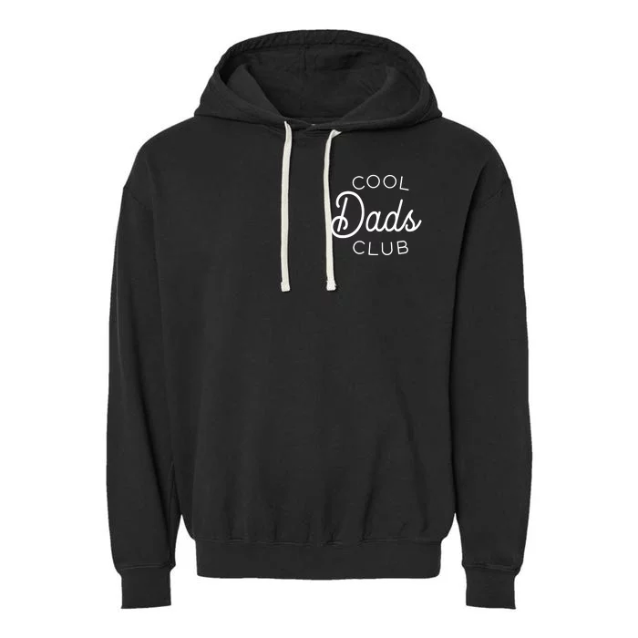 Cool Dads Club Pocket Logo Garment-Dyed Fleece Hoodie