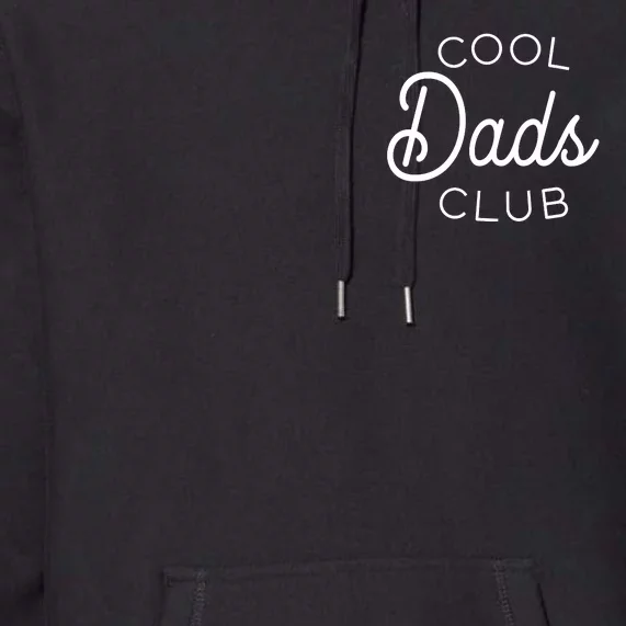 Cool Dads Club Pocket Logo Premium Hoodie