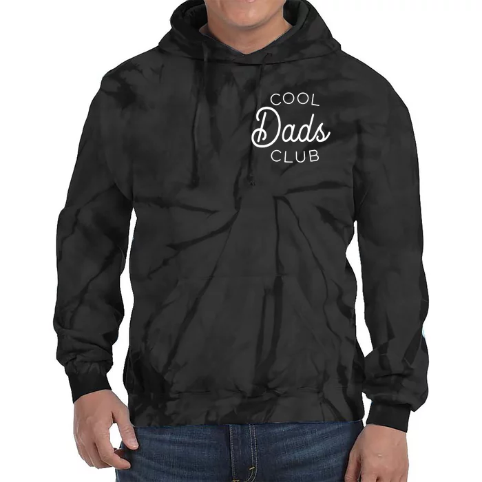 Cool Dads Club Pocket Logo Tie Dye Hoodie