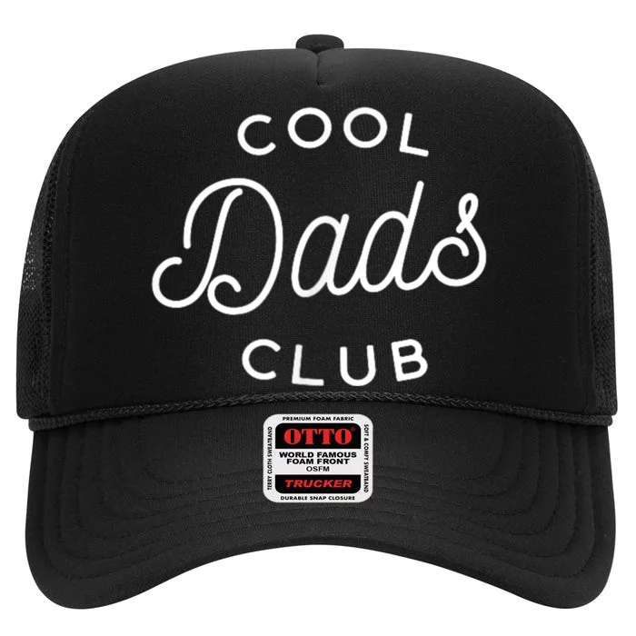 Cool Dads Club High Crown Mesh Trucker Hat