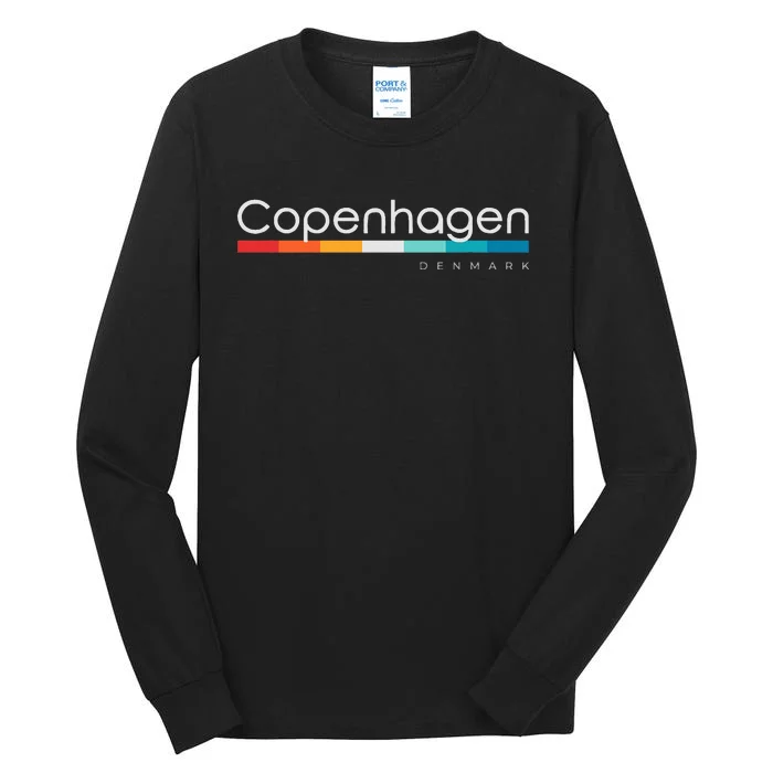 Copenhagen Denmark Tall Long Sleeve T-Shirt