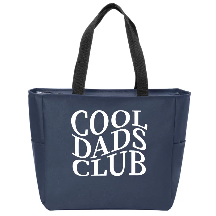 Cool Dads Club Zip Tote Bag