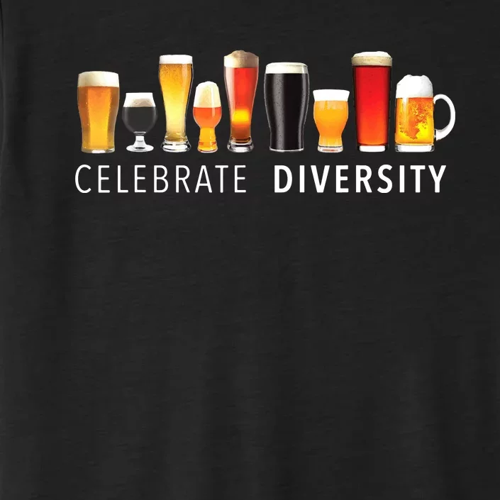 Celebrate Diversity Craft Beer Drinking ChromaSoft Performance T-Shirt