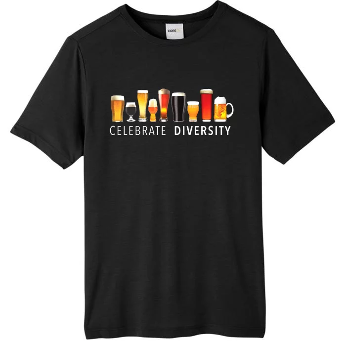 Celebrate Diversity Craft Beer Drinking ChromaSoft Performance T-Shirt