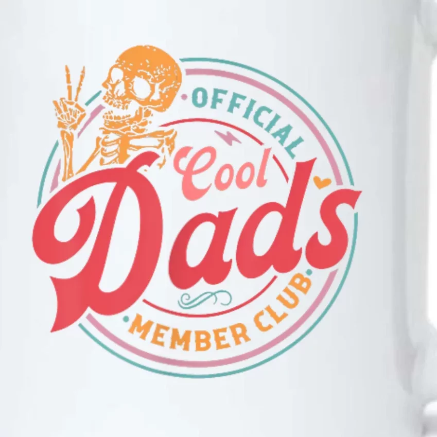 Cool Dads Club Funny Skelton Black Color Changing Mug