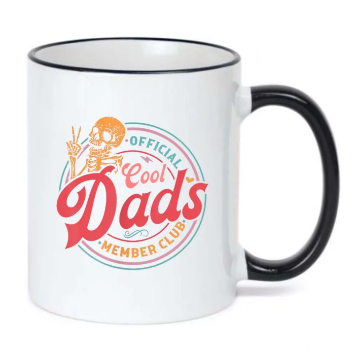 Cool Dads Club Funny Skelton Black Color Changing Mug