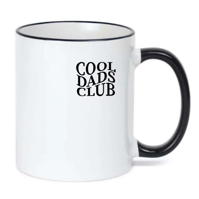 Cool Dads Club Pocket Size Black Color Changing Mug