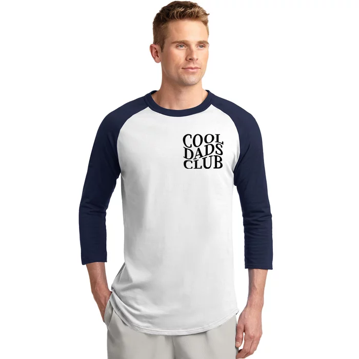 Cool Dads Club Pocket Size Baseball Sleeve Shirt