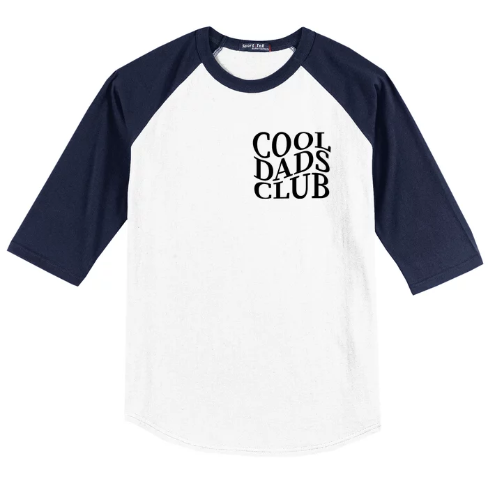 Cool Dads Club Pocket Size Baseball Sleeve Shirt