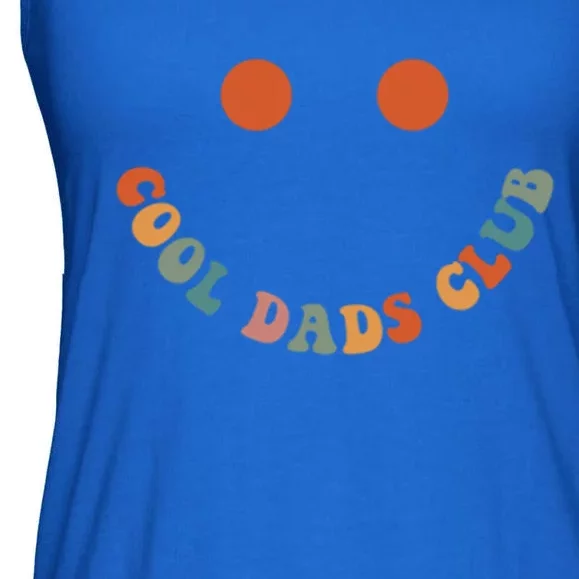 Cool Dads Club Retro Groovy Dad FatherS Day Gift Ladies Essential Flowy Tank