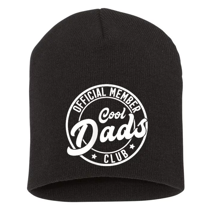 Cool Dads Club Short Acrylic Beanie