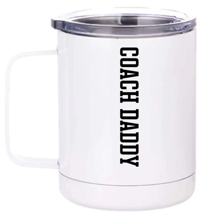 Coach Daddy Front & Back 12oz Stainless Steel Tumbler Cup