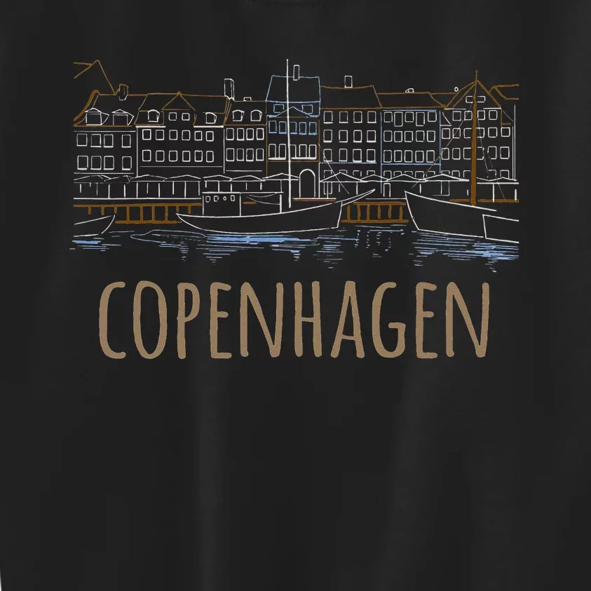 Copenhagen Denmark Kids Sweatshirt