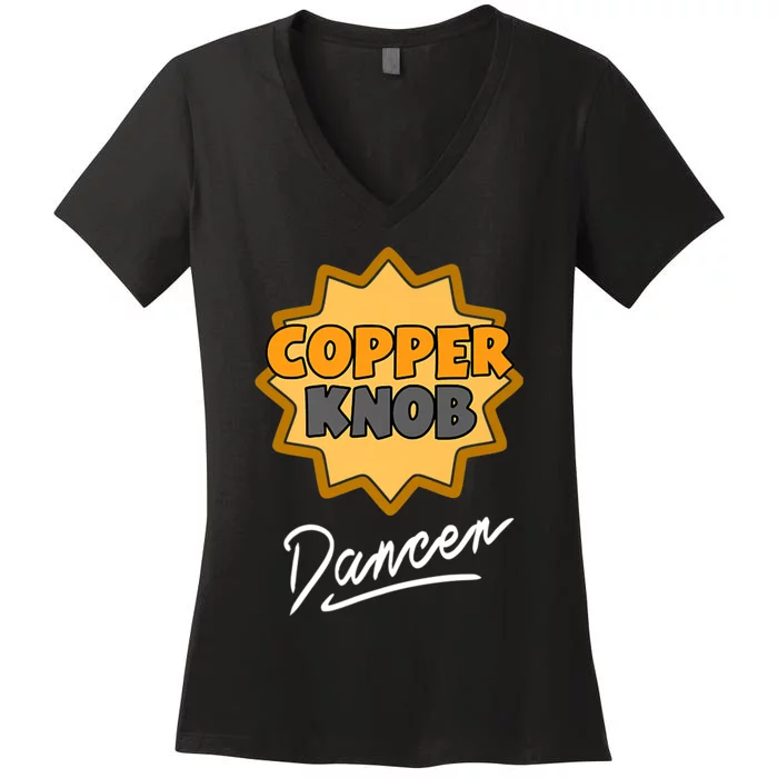 CopperKnob Dancer Women's V-Neck T-Shirt