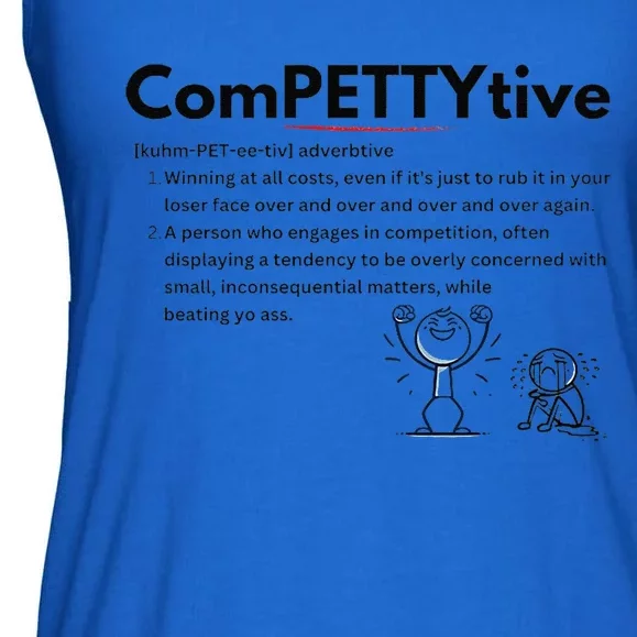 Competitive Design Compettytive Definition Premium Ladies Essential Flowy Tank