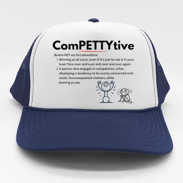 Competitive Design Compettytive Definition Premium Trucker Hat