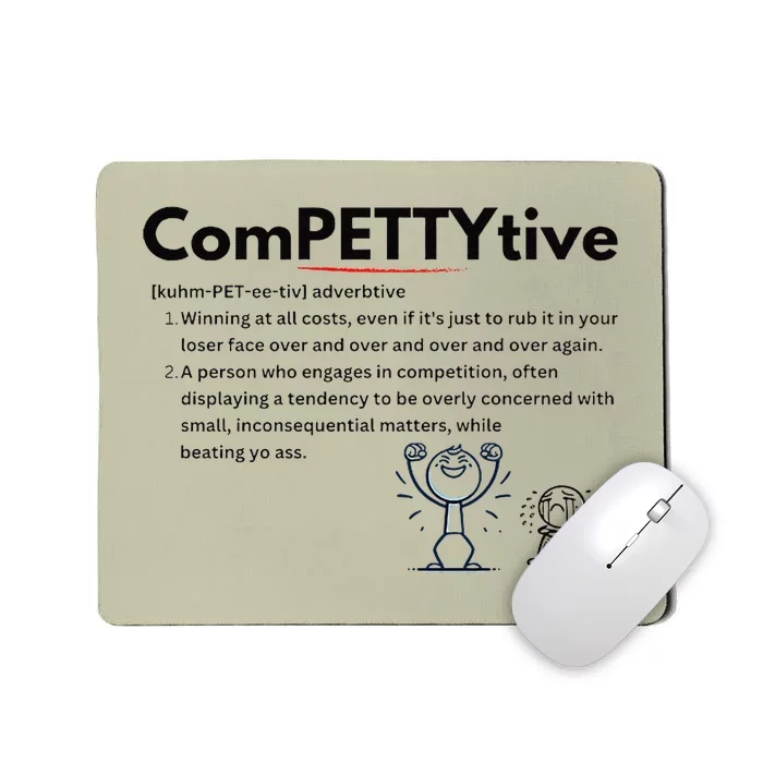 Competitive Design Compettytive Definition Premium Mousepad