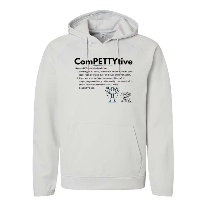 Competitive Design Compettytive Definition Premium Performance Fleece Hoodie