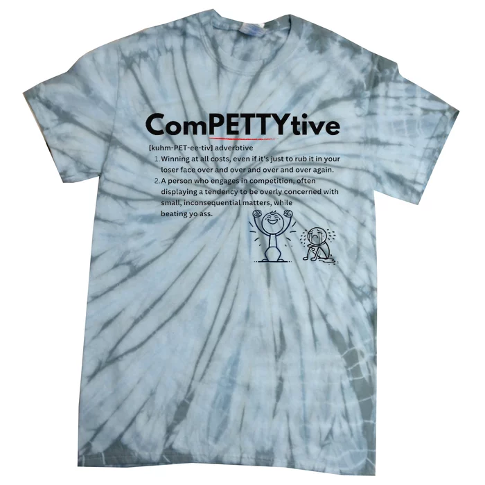 Competitive Design Compettytive Definition Premium Tie-Dye T-Shirt