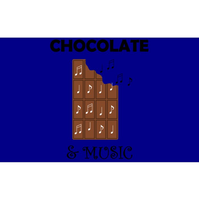 Chocolatier Dark Chocolate Lover Music Notes Musician Gift Bumper Sticker