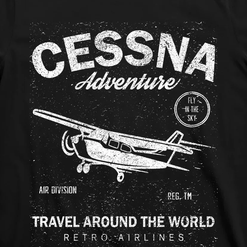 Cessna Distressed T-Shirt