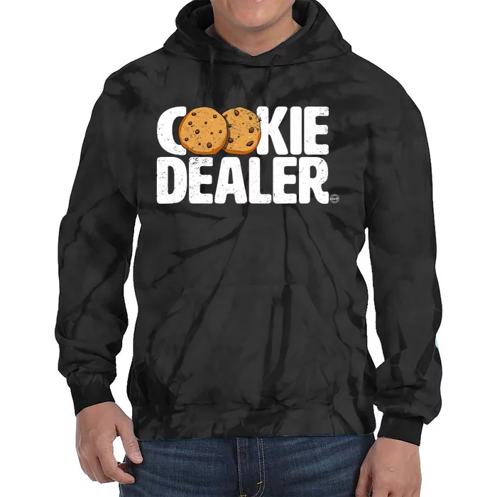 Cookie Dealer Cookie Lover Gift Cookie Baker Funny Tie Dye Hoodie