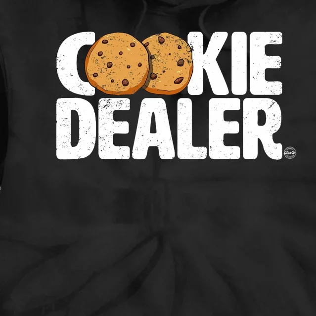 Cookie Dealer Cookie Lover Gift Cookie Baker Funny Tie Dye Hoodie