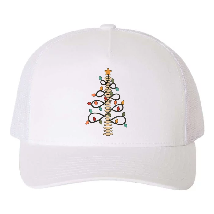 Chiropractor Doctor Christmas Lights Chiropractic Assistant Yupoong Adult 5-Panel Trucker Hat