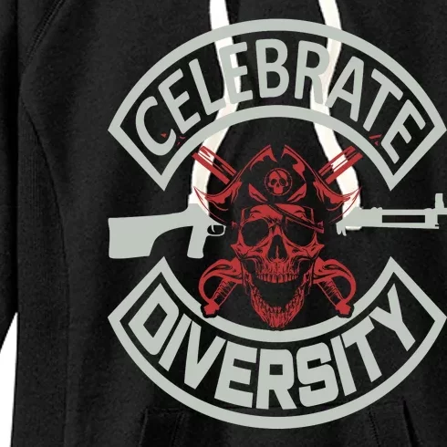 Celebrate Diversity Women's Fleece Hoodie