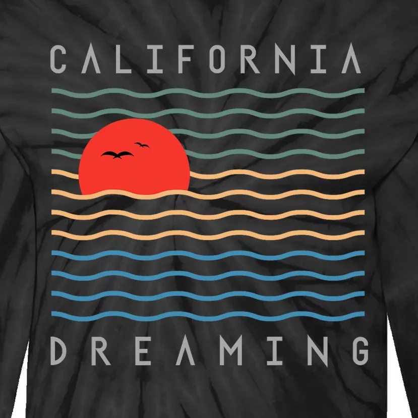 California Dreaming Tie-Dye Long Sleeve Shirt