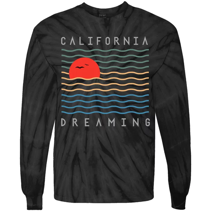 California Dreaming Tie-Dye Long Sleeve Shirt