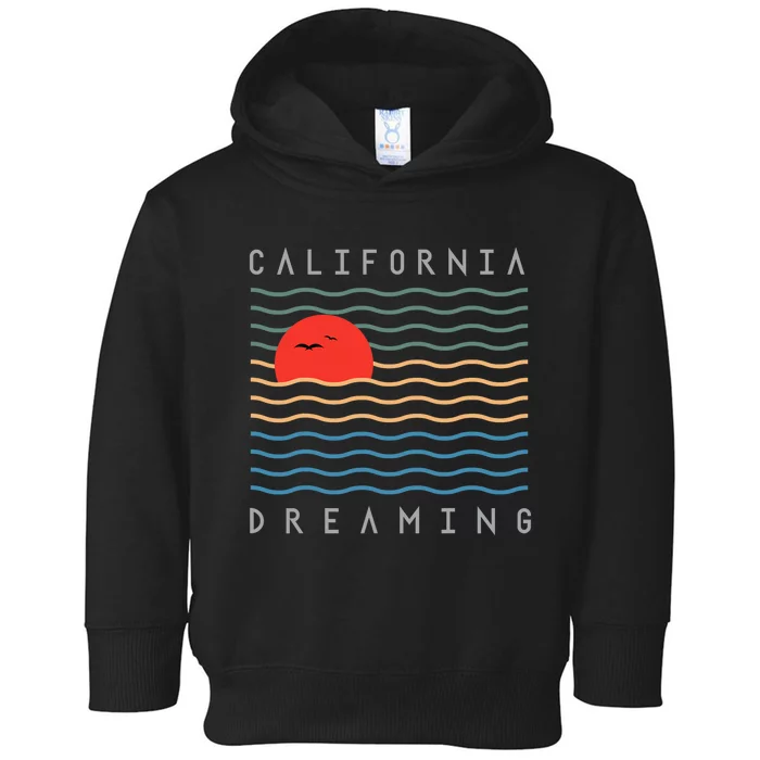 California Dreaming Toddler Hoodie