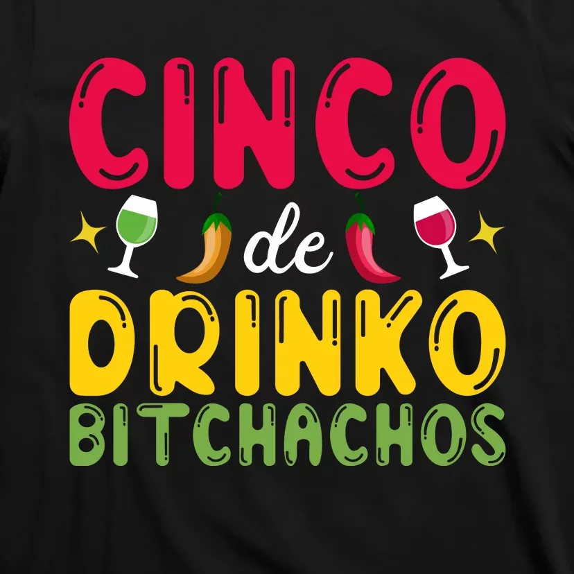 Cinco De Drinko Fiesta T-Shirt