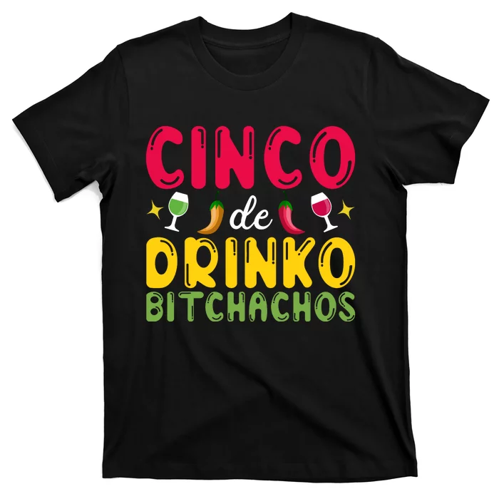 Cinco De Drinko Fiesta T-Shirt