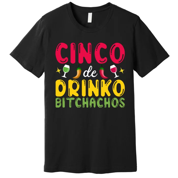 Cinco De Drinko Fiesta Premium T-Shirt