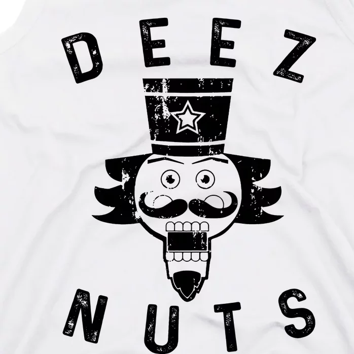 Crazy Dog Deez Nuts Funny Tank Top