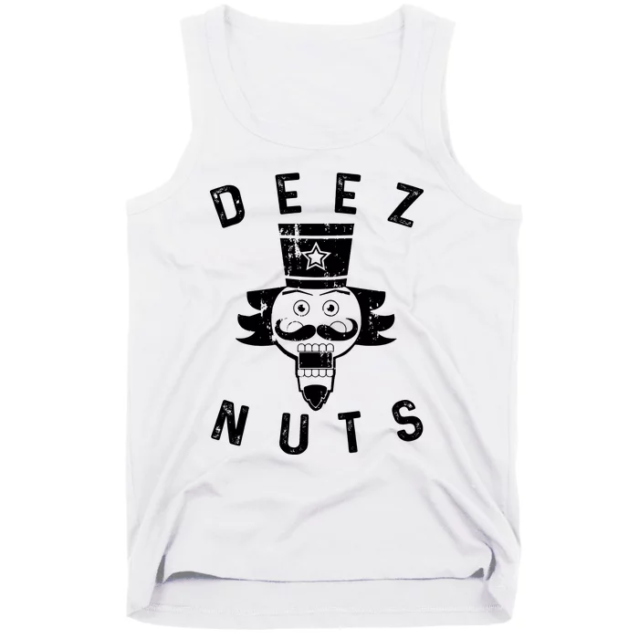 Crazy Dog Deez Nuts Funny Tank Top