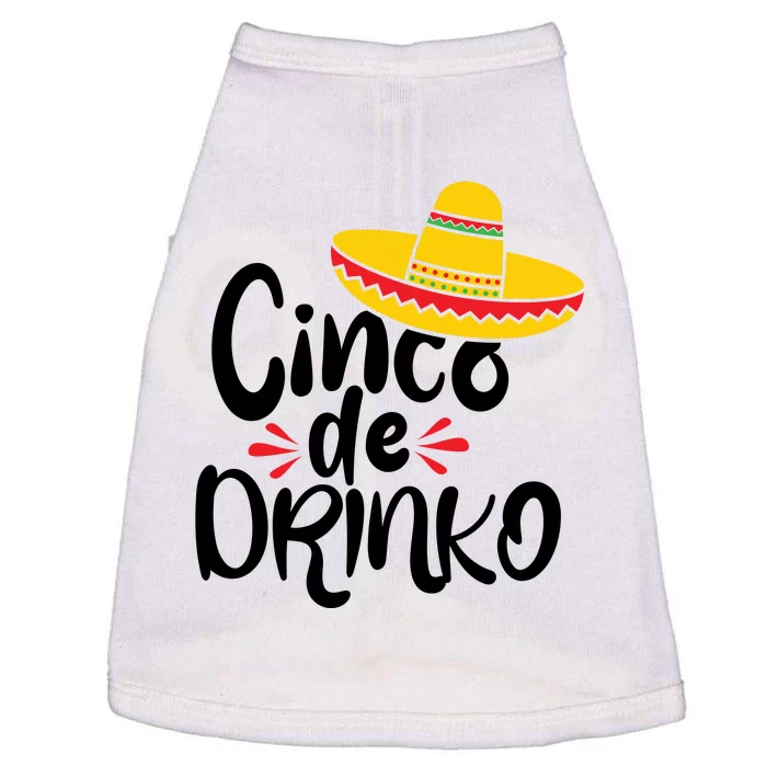 Cinco De Drinko Doggie Tank