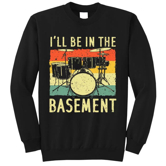 Cool Drumming Design For Drum Set Drumming Drummer Tall Sweatshirt