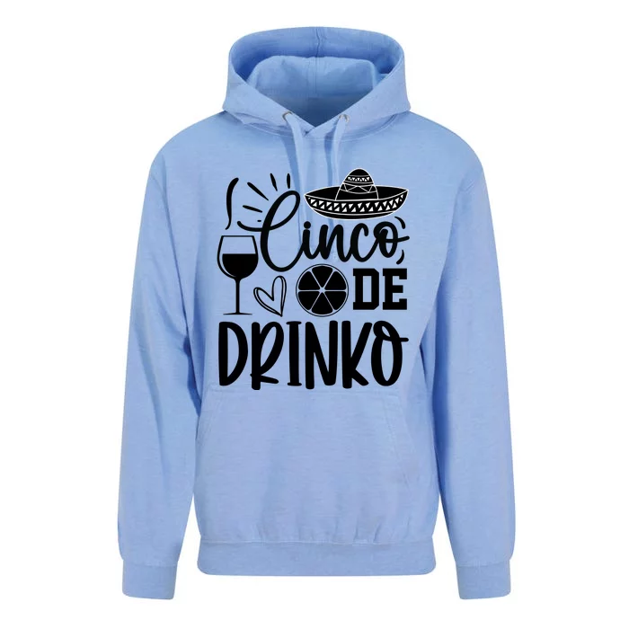 Cinco De Drinko Unisex Surf Hoodie