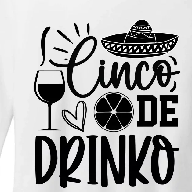 Cinco De Drinko Womens CVC Long Sleeve Shirt