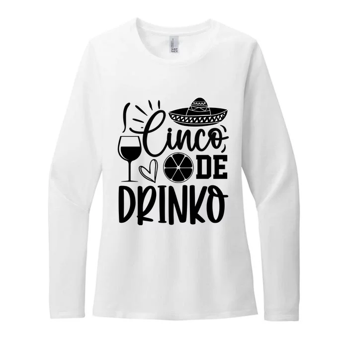 Cinco De Drinko Womens CVC Long Sleeve Shirt