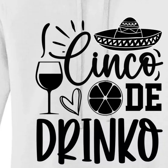 Cinco De Drinko Women's Pullover Hoodie