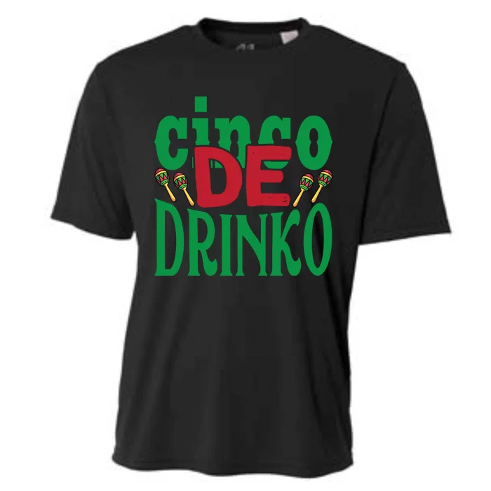 Cinco De Drinko 3 Cooling Performance Crew T-Shirt