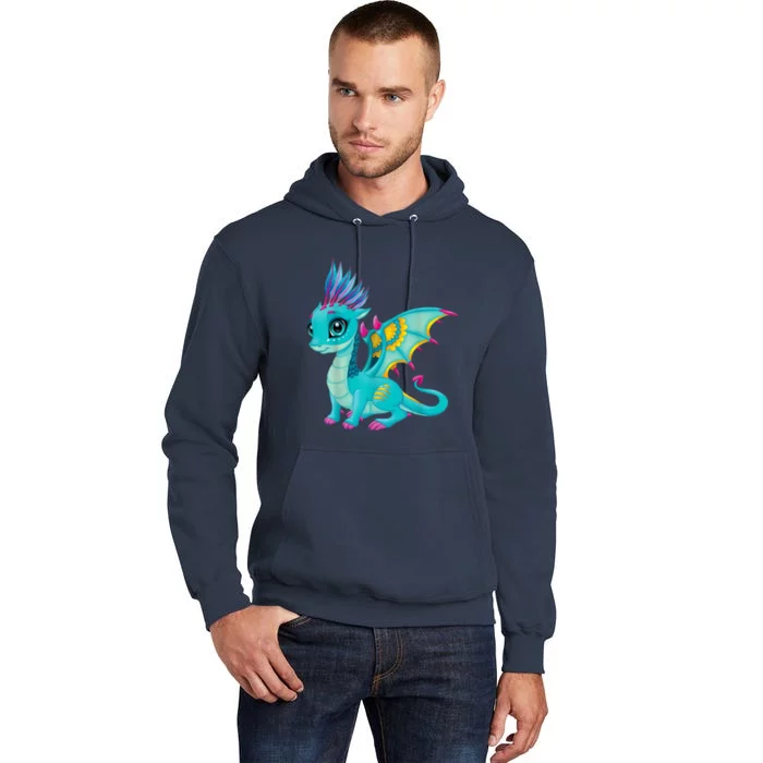 Cute Dragon Design Tall Hoodie