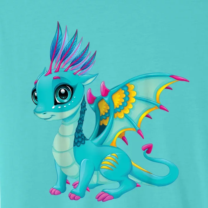 Cute Dragon Design ChromaSoft Performance T-Shirt