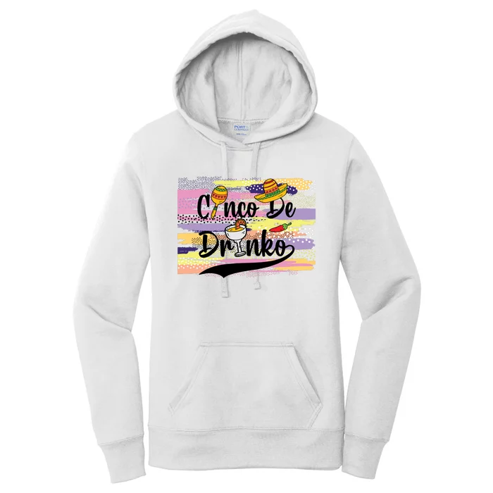 Cinco De Drinko Cinco De Mayo Sub Women's Pullover Hoodie